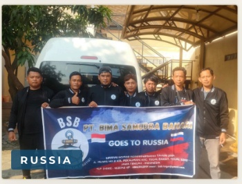 Crew departure to Russia