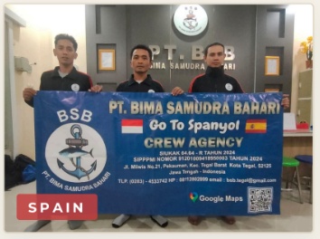 Crew departure to Spain